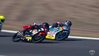 All the action from the two European Talent Cup races at Jerez