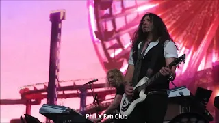 Phil X with Bon Jovi @ Munich July 5, 2019 Rollercoaster