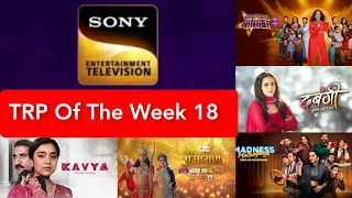 Sony Tv All Serial's BARC TRP Report Of The Week 18 2024