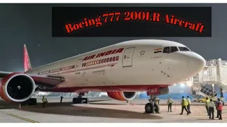 AIR INDIA OPERATES HYDERABAD TO CHICAGO FLIGHT ! AIRCRAFT Boeing 777-200LR ! Indian airlines 2021!
