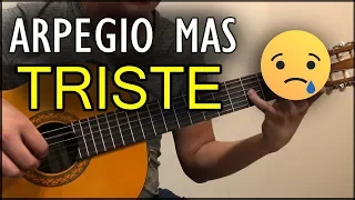 El arpegio mas triste en guitarra aprendelo aqui