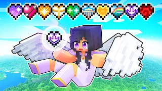 Minecraft But There Are Custom GODDESS Hearts!