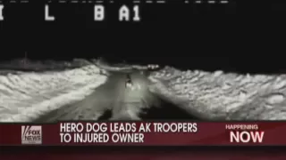 German Shepherd leads trooper to explosion site, injured owner