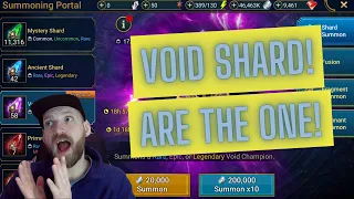 110 Void Shard Pull! | Champion Chase | Armanz The Magnificent Fusion | Raid: Shadow Legends