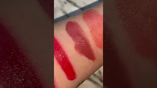 12 NARS Lipsticks Swatches 🤩 #lipstick #swatches #makeup #beauty #aestheticvideo #shorts
