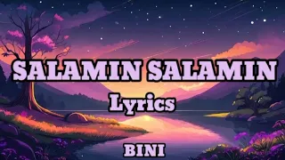 Bini - Salamin Salamin (Lyrics)