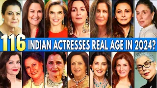 SHOCKING REAL AGE of STARS INDIAN Actress 2024 | All NEW & OLD Actresses REAL AGE Will Surprised You