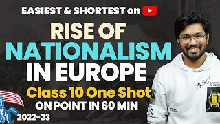 Rise of Nationalism in EUROPE Easiest One Shot Lecture | Class 10 History SST 2022-23 | Padhle