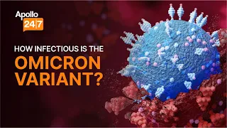 How Infectious is the Omicron Variant? | Dr Viny Kantroo | Apollo 24|7