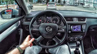 2015 Skoda Octavia 1.4 TSI - POV TEST DRIVE