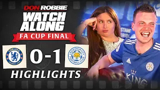 HEARTBREAK For Sophie As Lee Chappy Lifts The FA Cup | Chelsea 0-1 Leicester FA Cup Final HIGHLIGHTS