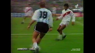 1991.07.14 Argentina 3 - Perú 2 (Partido Completo 60fps - Copa América Chile 1991)