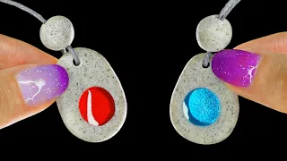 EPOXY RESIN - POLYMER CLAY || Awesome DIY Jewelry and Cute Crafts