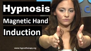 #hypnosis Magnetic Hands Induction on difficult subject demonstration #NLP #Hypnotherapy