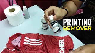 Pu/Printing remover tutorials