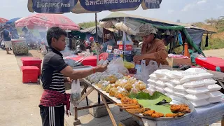 The Construction Site at Praek Phnov / Cambodian Street Food