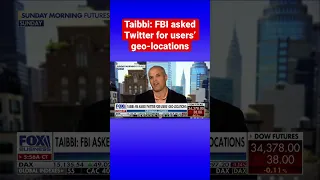 Twitter Files journalist Matt Taibbi says FBI asked Twitter for user identification #shorts