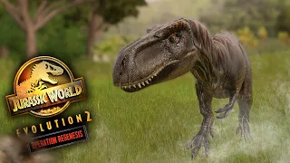 ENTER THE JPOG ALBERTOSAURUS - Rebuilding JPOG in Jurassic World Evolution 2!