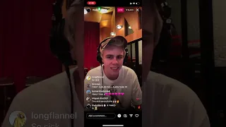 The Kid laroi talks about his new album (IG live 8/2/23)