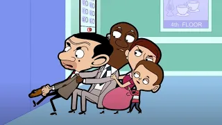 Trapped in a Lift | Mr Bean Animated Cartoons | Season 2 | Full Episodes | Cartoons for Kids