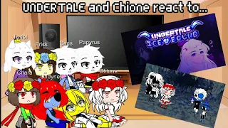 UNDERTALE and Chione react to "UnderTale: Icebound" | Read Description | 8.08k subscribers special!