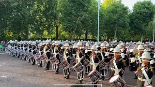 HM Royal Marines Massed Bands - Beating Retreat 2022