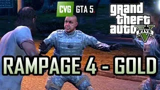 GTA 5: Trevor Takes on the Army [Rampage 4 - Gold]