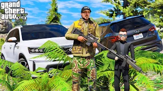 ОТЕЦ И СЫН В GTA 5 - УЧУ СЫНА ПРОГРАММИСТА РЫБАЧИТЬ И ОХОТИТЬСЯ! ОФФРОАД НА КИА И ХЕНДАЙ! 🌊ВОТЕР