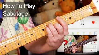 'Sabotage' Beastie Boys Guitar & Bass Lesson