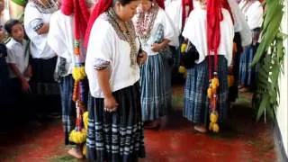 COBANERAS Q'EQCHÍES BAILANDO EL SON.