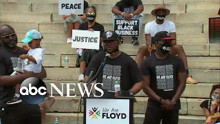 ABC News Live Update: Demonstrators rally 1 year after George Floyd’s death