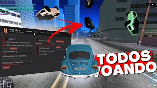 O SERVIDOR INTEIRO VOANDO COM MOD MENU NO MTA RP