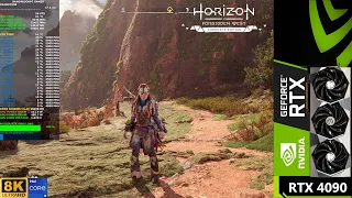 Horizon Forbidden West Very High Settings DLSS3 8K | RTX 4090 | i9 14900KS