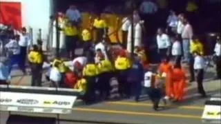 San Marino Grand Prix 1994 - Pit-Lane Incident