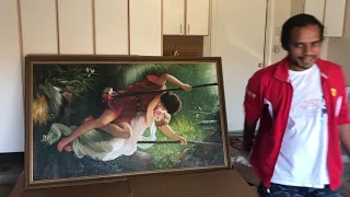 Part3: Vlog- Springtime - Pierre Auguste Cot - Painting from 1st-art-gallery - (Frame)