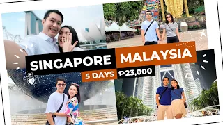 SINGAPORE - MALAYSIA: ₱23,000 Budget | DIY TRAVEL GUIDE