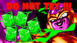DONT NOT TRY THIS TEAM !!! UNLIMITED GREEN CARDS (Dragon ball legends PvP)