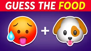 🍟 Can You Guess The FOOD by EMOJI? 🍪 | Food By Emoji 🤤