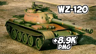 WZ-120 - 9 Frags 8.9K Damage - It's hard to win, but can! - World Of Tanks