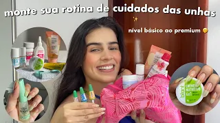 COMO MONTAR SUA ROTINA DE CUIDADOS DAS UNHAS💅🏻🧴