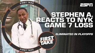 KNICKS WERE AN INFIRMARY! 😩 Stephen A. blames NYK's Game 7 loss on injuries | First Take