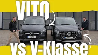 Der große Vergleich: VITO Tourer vs. V-KLASSE 🤩