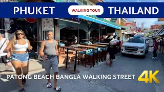 PARONG PHUKET THAILAND 🇹🇭 BANGLA road WALKING TOUR 2023