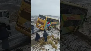 Accidente en la Via Libertadores rumbo a Ayacucho.