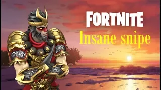 Fortnite | Insane sniper kill (111m)