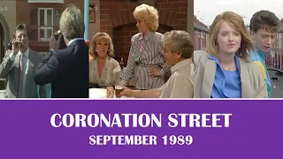 Coronation Street - September 1989