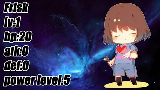 UNDERTALE Power Levels ( Açıklamayı Oku)