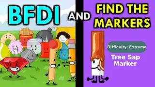 FIND THE MARKERS's creator plays with BFDI's creator (Candyland update) (plus two precious frends)