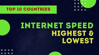 top 10 countries with fastest and slowest internet speed 2020