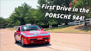 First Drive in the PORSCHE 944! - Test driving a Porsche 944